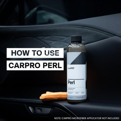 CARPRO PERL Plastic & Rubber Protectant - [Plastic, Engine, Rubber, Leather] - Concentrated Tire Dressing, Water Based UV Protection, Satin Finish - 1 Liter (34oz)
