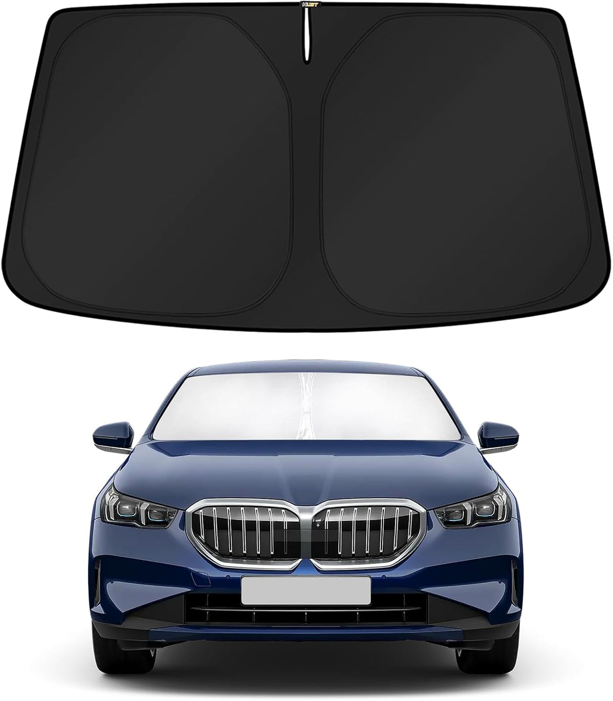KUST Windshield Sun Shade for Toyota RAV4 2019-2022 2023 2024 2025 2026 Window Accessories Shade Sun Visor Cover Foldable Block UV Rays - Colors E