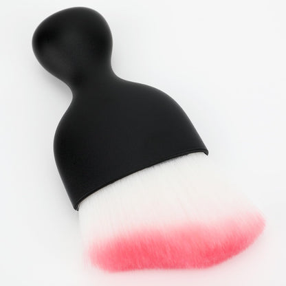 Car Detailing Brush, Soft Bristle Cleaning Brush, Scratch-Free Auto Duster Tool for Dashboard, Air Vents, Leather & Interior Cleaning (Black&Brown)