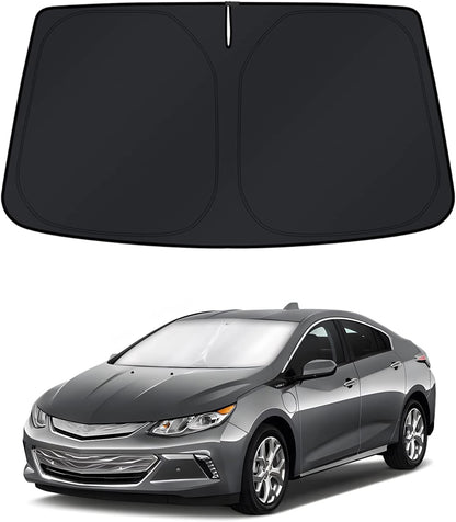 KUST Windshield Sun Shade for Toyota RAV4 2019-2022 2023 2024 2025 2026 Window Accessories Shade Sun Visor Cover Foldable Block UV Rays - Colors E
