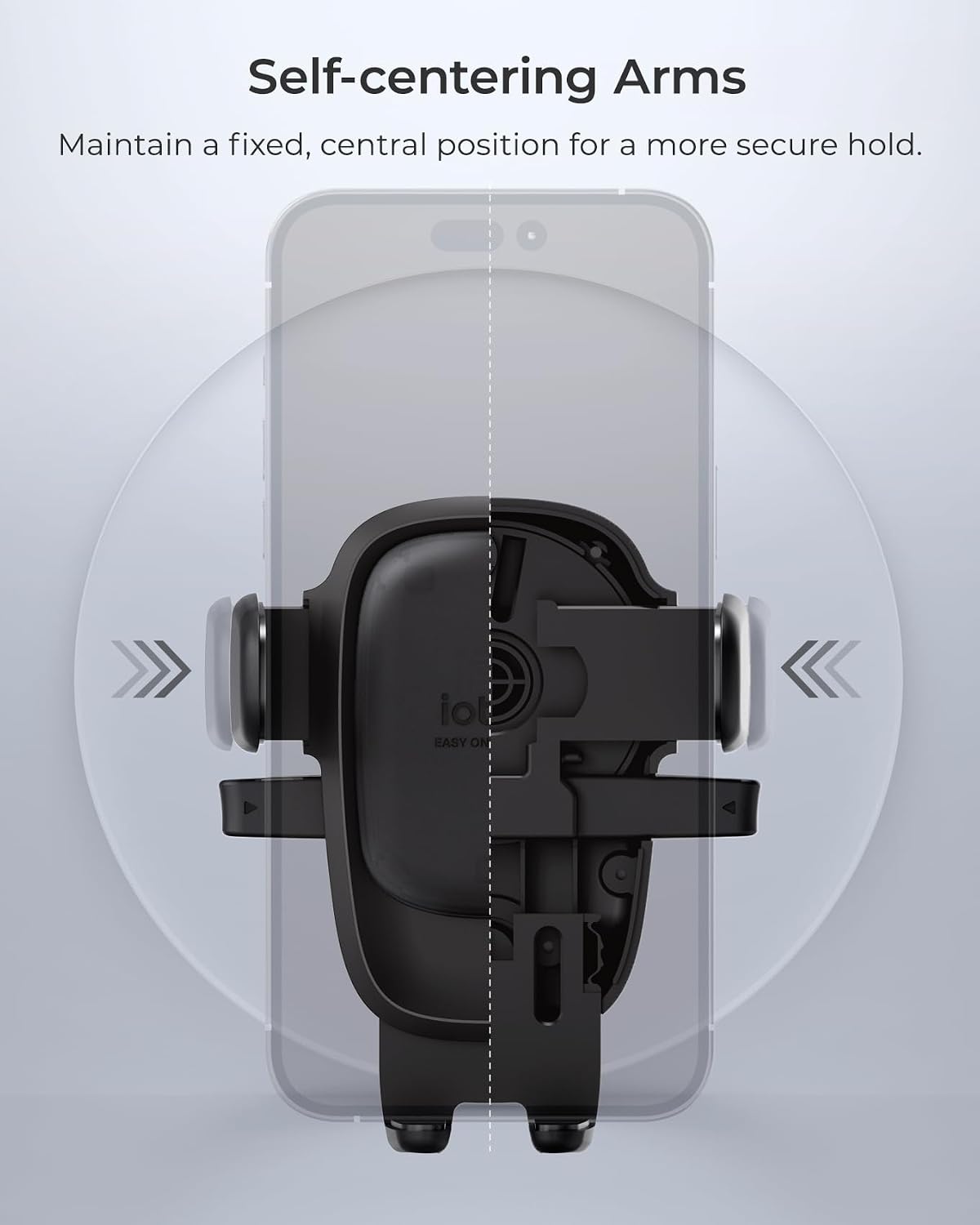 iOttie Easy One Touch Signature CD Slot Mount - Universal Car Phone Holder for iPhone, Google, Samsung, Moto, LG, and all other Smartphones