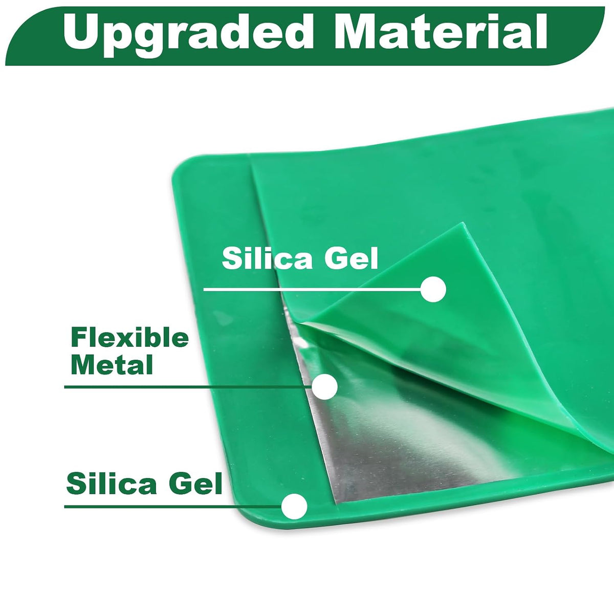 Reused Flexible Foldable Oil Funnel, Multi-Purpose Form a Funnels for Automotive Use, Easy to Clean Small Wide Mouth Funnel for Oil Drain, Available in Green