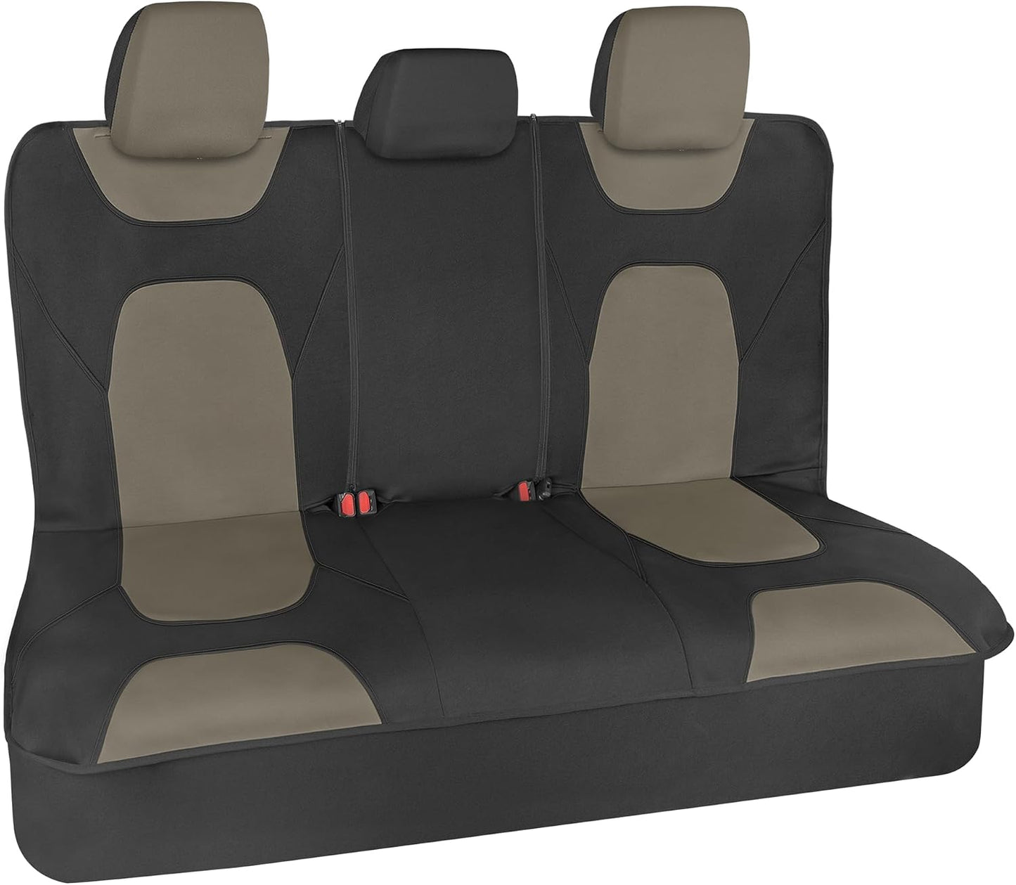 Motor Trend AquaShield Waterproof Front Seat Covers, Black Seat Covers for Cars – Neoprene Front Car Seats Cover, SUV Seat Covers Protector - Car Interior Cover for Auto, Trucks, & Dog Owners