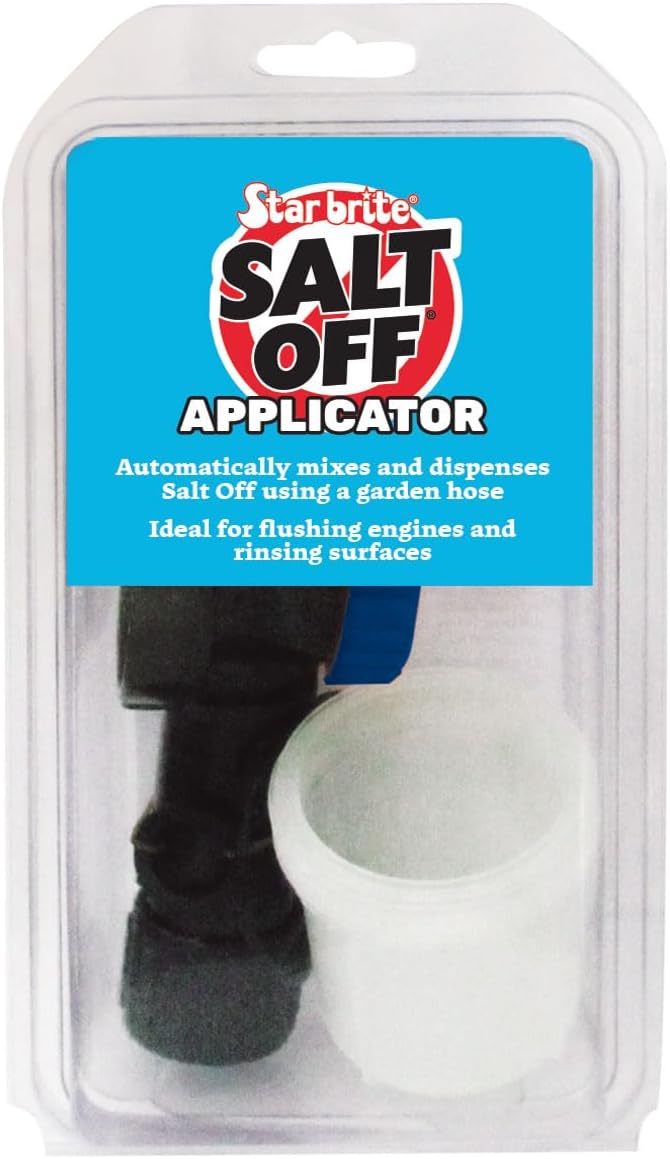 STAR BRITE Salt Off Concentrate - Ultimate Salt Remover Wash & Marine Engine Flush for Boats, Vehicles, Trailers, and More - 128 OZ Gallon (093900N)