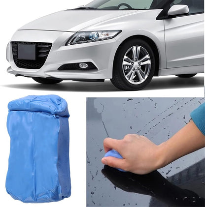 Car Clay Bar 4 Pack 400g, Premium Grade Clay Bars Auto Detailing Magic Clay Bar Kit with Towel Clay Bar Cleaner with Washing and Adsorption Capacity for Car Wash Car Detailing Clean,RV,Glass Cleaning