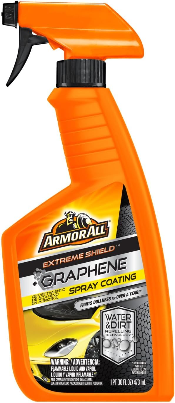 Armor All Extreme Shield Protectant Spray , Interior Car Cleaner with UV Protection Against Cracking and Fading, 16 Fl Oz
