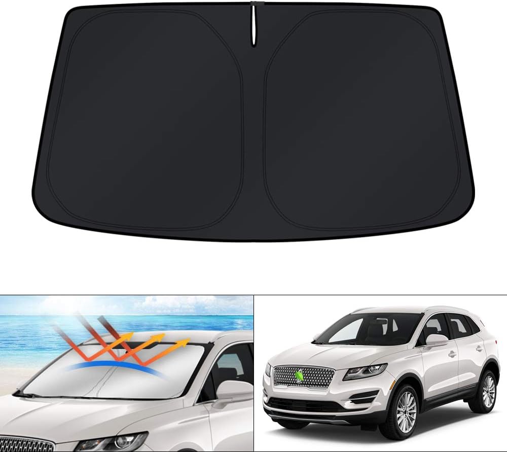 KUST Windshield Sun Shade for Toyota RAV4 2019-2022 2023 2024 2025 2026 Window Accessories Shade Sun Visor Cover Foldable Block UV Rays - Colors B