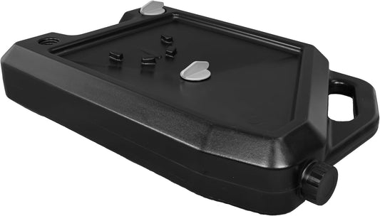 CHAPIN Oil Drain Pan, 12Qt, Low-Profile for Mess-Free Changes | Slim under-car fit for mowers, motorcycles and ATVs, ctaches fluids cleanly without splashing, made from recycled polymer