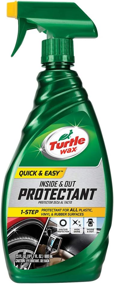 Turtle Wax 50655 Quick and Easy Inside and Out Protectant - 23 Fl Oz.