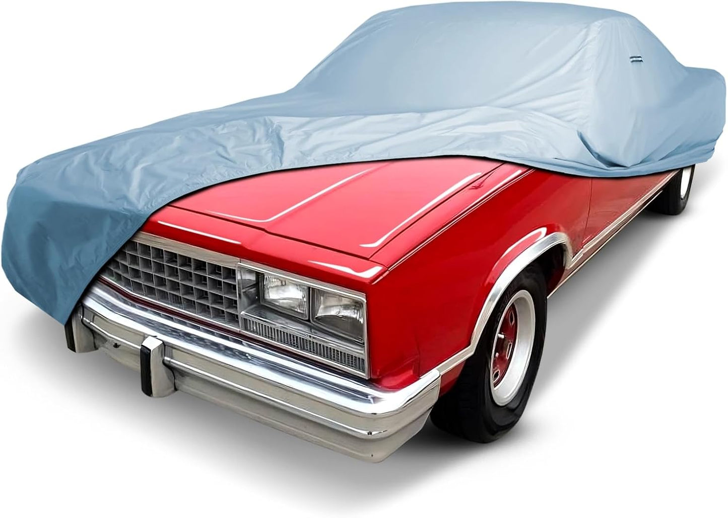 iCarCover Premium Car Cover for 1970-1972 Chevy Monte Carlo Heavy Duty Waterproof All-Weather Automobiles Custom Fit Indoor Outdoor UV Snow Protection Covers with Straps and Bag - Colors A