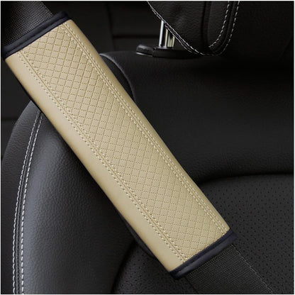 Osilly 2PCS Car Seat Belt Cover, Carbon Fiber Seatbelt Shoulder Protection, Soft Car Seat Belt Strap Cushion Protect Your Neck and Shoulder, Car Accessories Seat Belt Pad for Car Truck (Red)