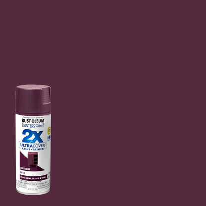 Rust-Oleum 334029 Painter's Touch 2X Ultra Cover Spray Paint, 12 oz, Gloss Clear - Colors E