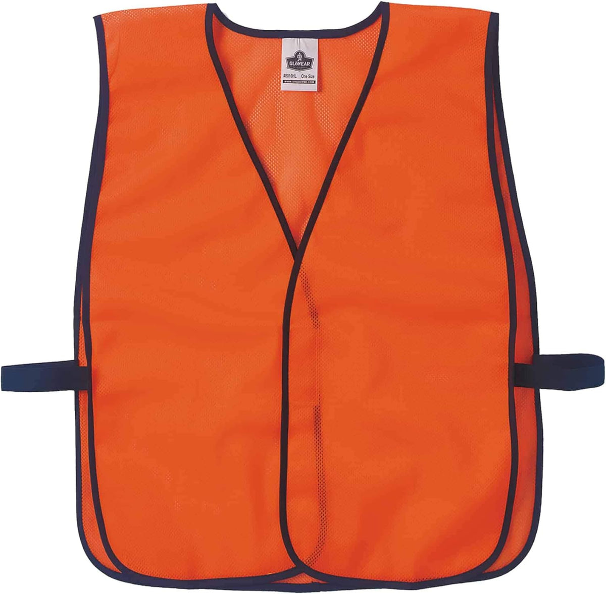 Ergodyne GloWear 8010HL Non-Certified High Visibility Vest, One Size, Orange