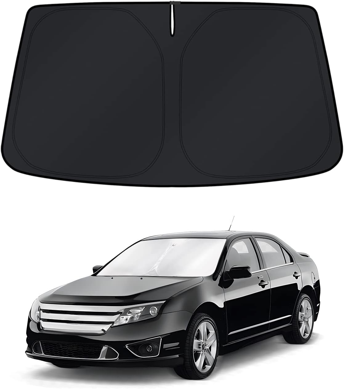 KUST Windshield Sun Shade for Toyota RAV4 2019-2022 2023 2024 2025 2026 Window Accessories Shade Sun Visor Cover Foldable Block UV Rays - Colors G