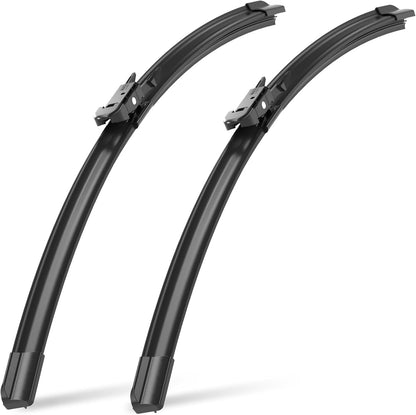 Raidbee® 26"+26" Windshield Wiper Blades Replacement for Ford Fusion 2013 2014 2015 2016 2017 2018 2019 2020 Genuine OEM Quality 2 Pack - Colors A