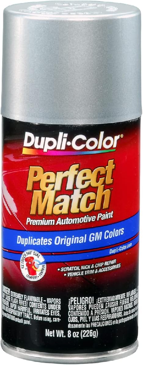 Dupli-Color EBCL01257 Clear Perfect Match Automotive Top Coat - 8 oz. Aerosol - Colors E