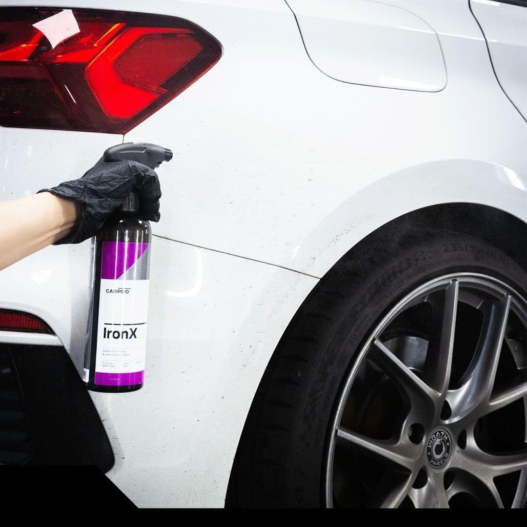 CARPRO IronX Iron Remover: Stops Rust Spots and Pre-Mature Failure of the Clear Coat, Iron Contaminant Removal - 1 Liter with Sprayer (33.8oz)