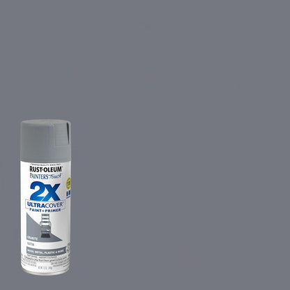 Rust-Oleum 334029 Painter's Touch 2X Ultra Cover Spray Paint, 12 oz, Gloss Clear - Colors C