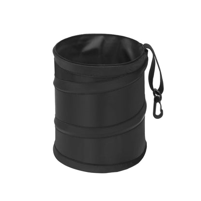 Ginsco 4 Gallons New Leakproof Car Trash Can, Large Trash Can Pop-up Collapsible Hanging Car Trash Bin, Waterproof PEVA Liner Open-Top Garbage Can for Cars Home Office Camping