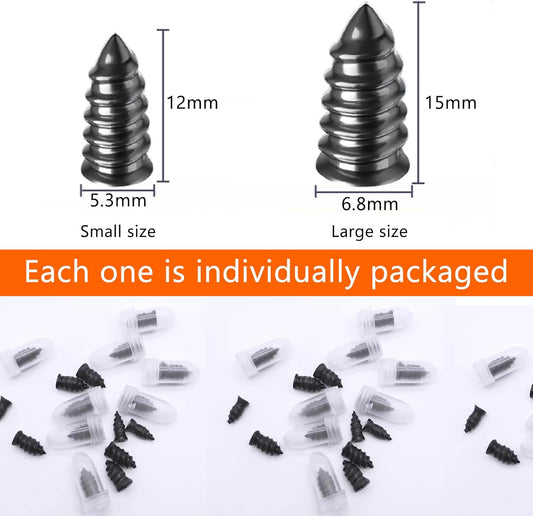 Tire Repair Kit, Tire Plug Kit, No Need to Remove Tire, Quick Flat Tire Repair Tool with Plug Screws, Portable Kit for Cars, Trucks, Motorcycles & SUVs