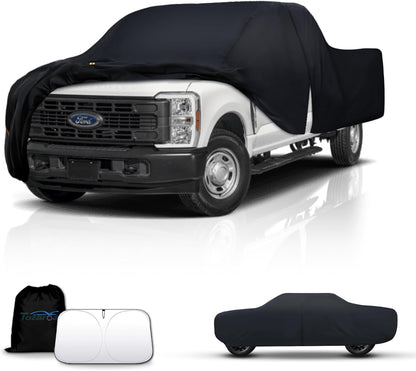 Car Cover Waterproof All-Weather,Outdoor Full Exterior Automobiles Sedan/Coupe (Length 186-193 inch) with Windshield Sun Shade Universal Fit Toyota Camry, Tesla Model 3, Accord etc
