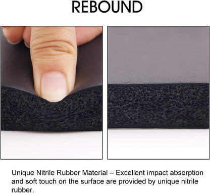 Garage Wall Protector 2 Pack Car Door Corner Edge Waterproof Bumper Guard Protector High Density Self Adhesive Foam Pad for Parking Vehicle 11.8" x 3.9" x 0.8"
