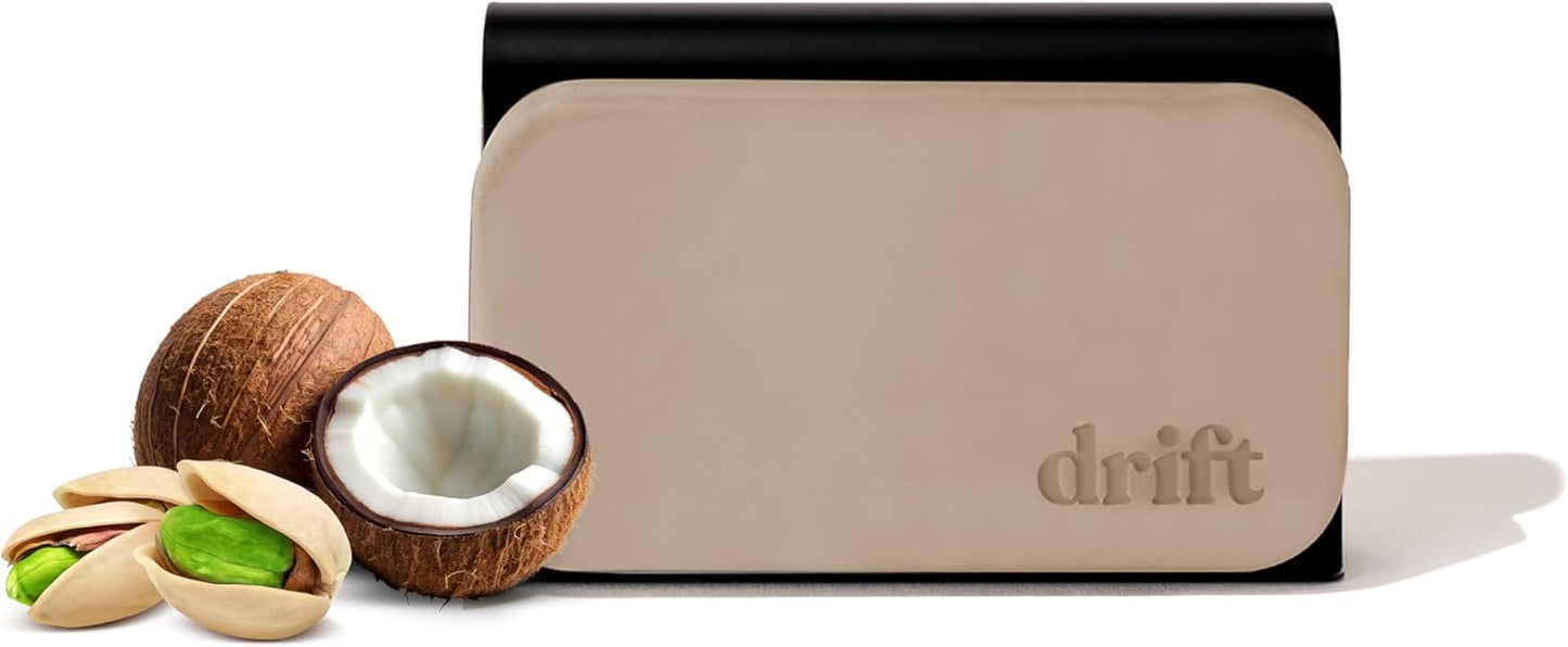 Drift Car Air Freshener - Stone Air Freshener Car Odor Eliminator - Long Lasting Scent - Auto Accessories - Metal Clip - Essential Oils - Clean Ingredients - Open Air Scent Starter Kit