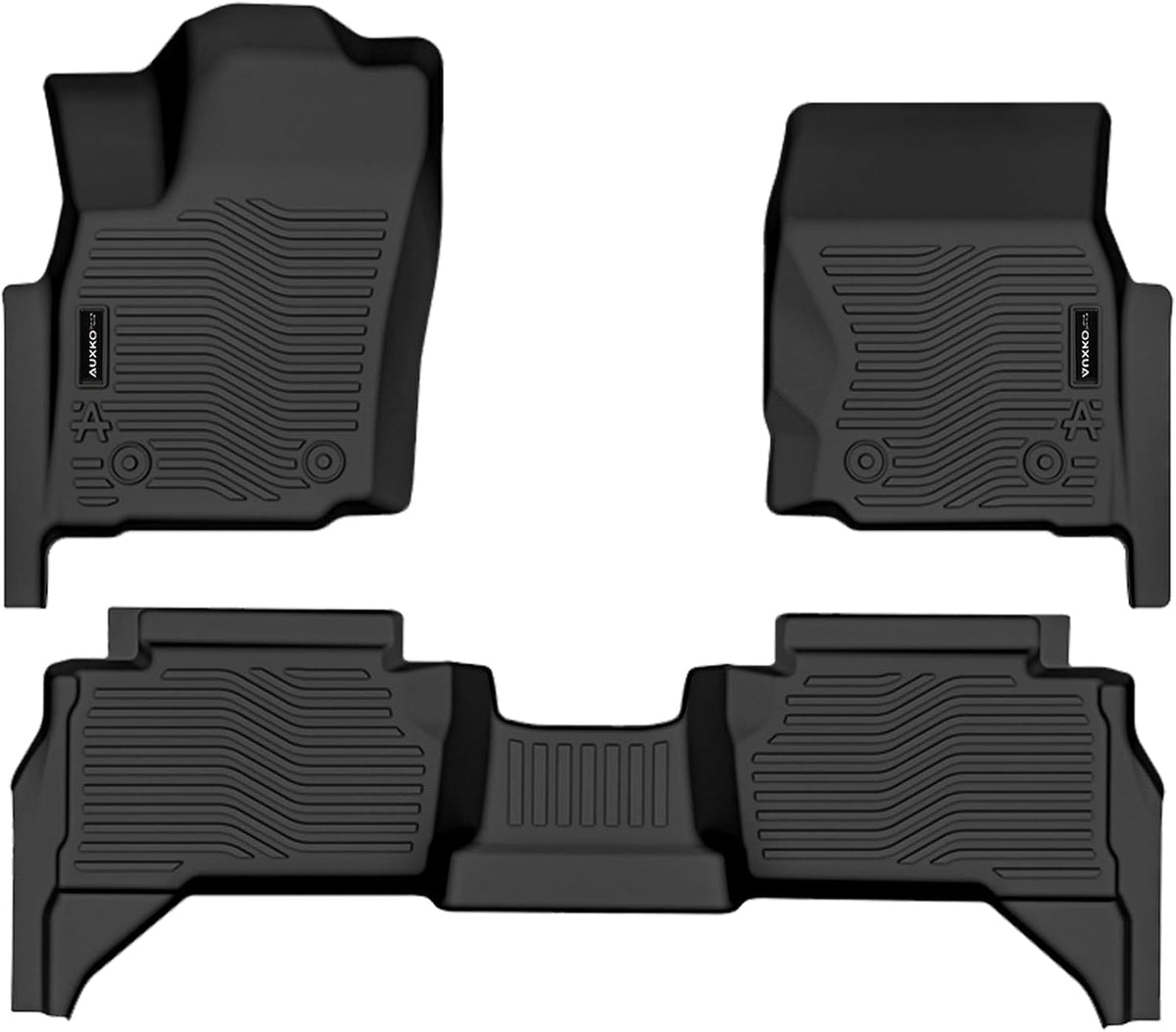 All Weather Floor Mat Fit for Toyota Corolla(Include Hybrid Exclude Hatchback) 2026 2025-2020 TPE Rubber Liners Corolla Accessories All Season Guard Odorless Anti-Slip Liner Black