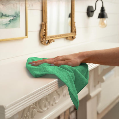 Avalon Towels Microfiber Cleaning Cloths (Value Pack of 36) - Size 16 x 16 Inches, Highly Absorbent Cleaning Rags, Lint Free, Reusable and Washable, Microfiber Towels for Cars