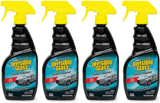 Invisible Glass 92163 Premium Glass Cleaner Spray for Car Windshields and Windows – Automotive and Home Window Cleaner – Streak-Free, Ammonia-Free, Tint-Safe – 16 fl oz