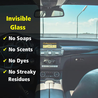 Invisible Glass 92163 Premium Glass Cleaner Spray for Car Windshields and Windows – Automotive and Home Window Cleaner – Streak-Free, Ammonia-Free, Tint-Safe – 16 fl oz