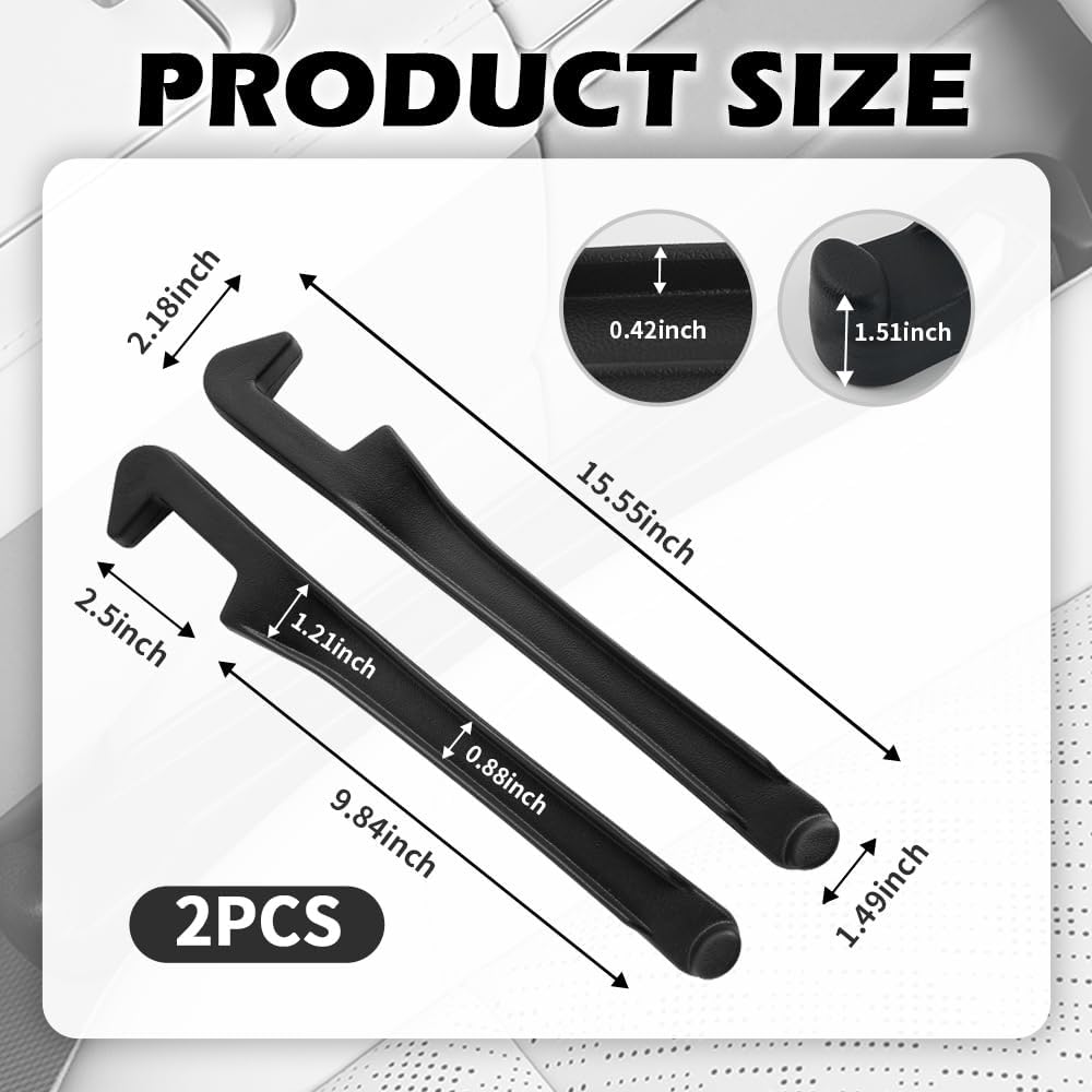 2PCS Car Seat Gap Filler Organizer,2 in 1 Car Gap Filler with Fill and Storage Function for Storing Phones Keys Cards,Universal Multifunctional No Drop Seat Guard for Cars