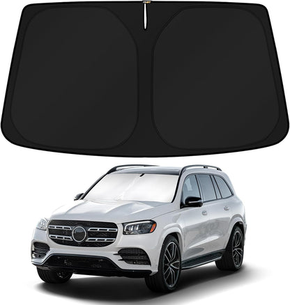 KUST Windshield Sun Shade for Toyota RAV4 2019-2022 2023 2024 2025 2026 Window Accessories Shade Sun Visor Cover Foldable Block UV Rays - Colors B