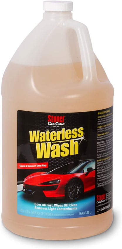 Stoner Car Care 92604-2PK Waterless Wash Car Detailing Spray – Safe, Scratch-Free Formula Quickly Cleans, Shines & Protects Cars, Trucks, Boats, Motorcycles, RVs & More – 22 Fl Oz, Pack of 2