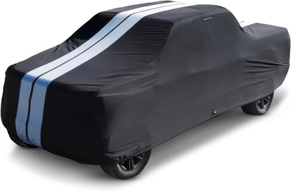 iCarCover 15-Layer Car Cover Waterproof All Weather | Premium Quality Car Covers for Automobiles, UV Protection, El Camino, Impala, Bel Air, Monte Carlo, Galaxie, Charger, Size C21 (See Size Chart) - Colors A