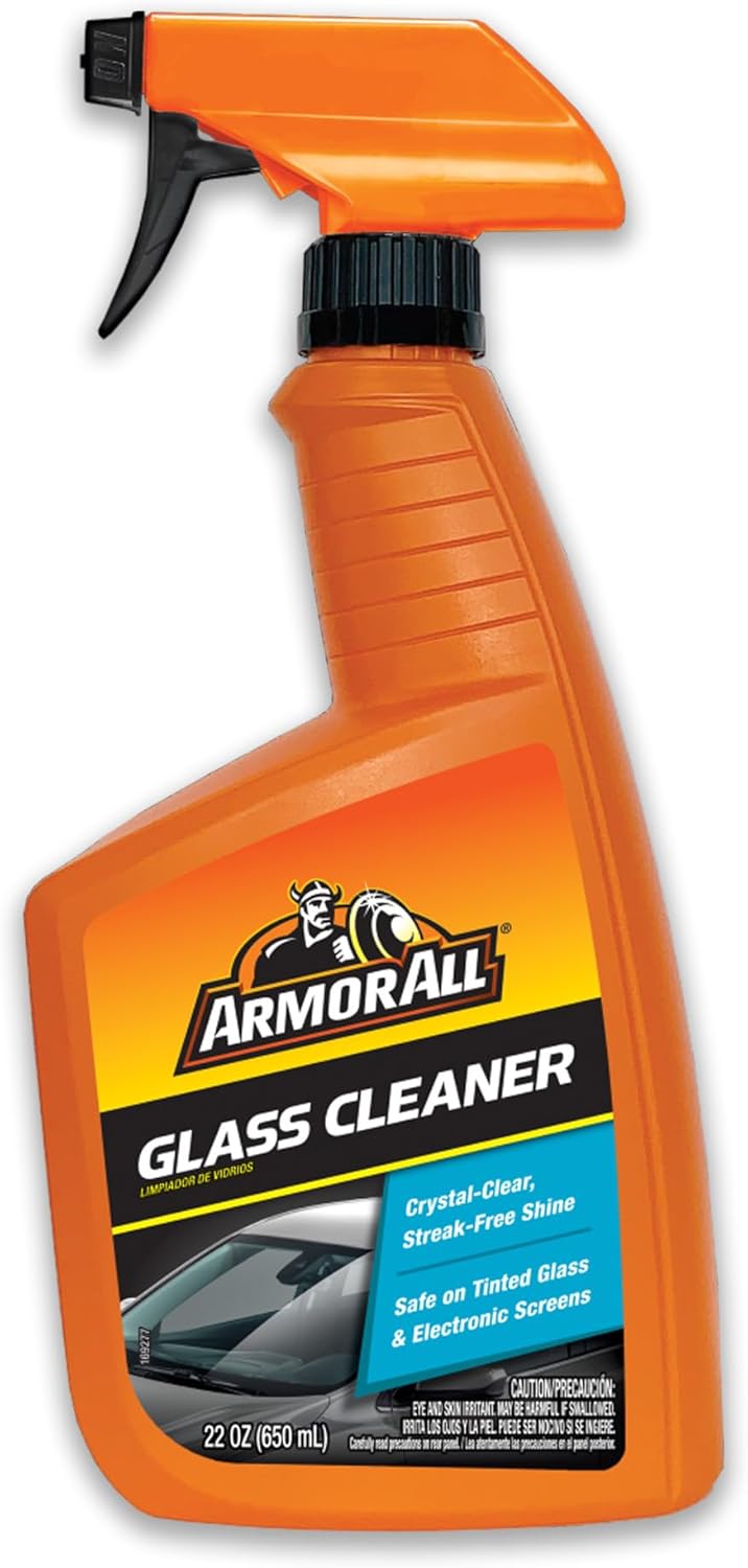 Armor All Liquid Auto Glass Cleaner by Armor All, Glass Cleaners for Cars, Trucks, 22 Fl Oz Each