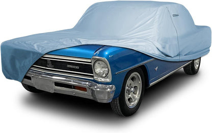 iCarCover Premium Car Cover for 1970-1972 Chevy Monte Carlo Heavy Duty Waterproof All-Weather Automobiles Custom Fit Indoor Outdoor UV Snow Protection Covers with Straps and Bag - Colors C