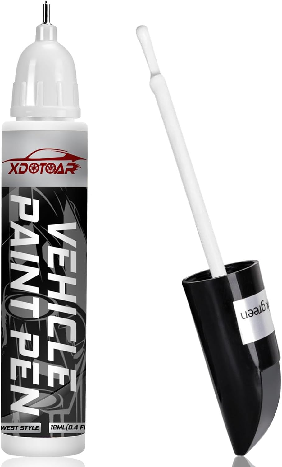 Black Touch Up Paint for Cars, Color Accurate Car Touch Up Paint, Professional Automotive Scratch Repair, Lasting Auto Scratch Remover, Quick Dry, Easy to Use, Safe and Waterproof, Versatile Use
