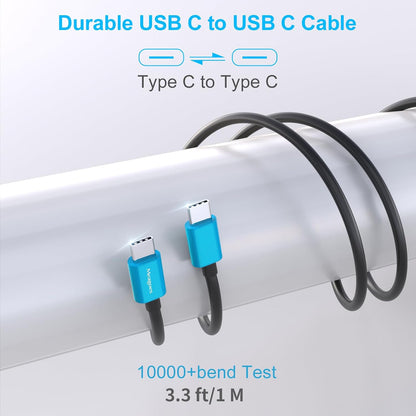 67.5W Car Charger USB C Super Fast Charging, 45W USBC & QC3.0 Port Plug for iPhone 17 Pro Max/Air/16/15/iPad, Samsung S26/S25 Android Cell Phone, Dual 12V Cigarette Lighter Adapter+ 3.3ft Type C Cable