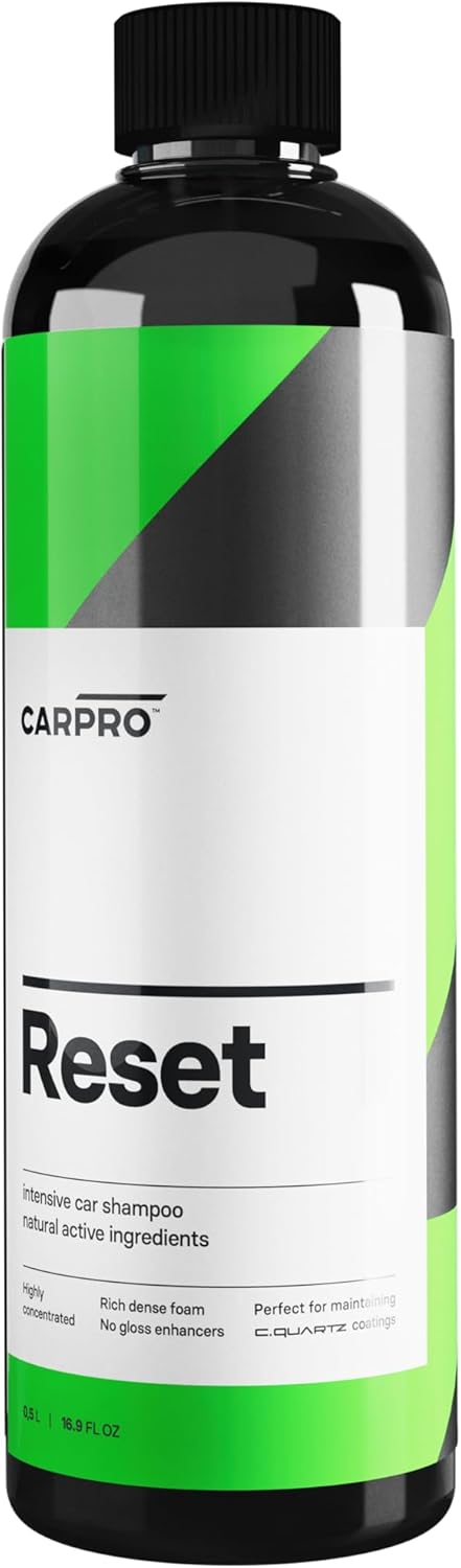 CARPRO Reset - Intensive Car Wash Shampoo Perfect for Ceramic Coating & Nanotechnology Based Sealants and Coatings, pH-Neutral - Liter (34oz)