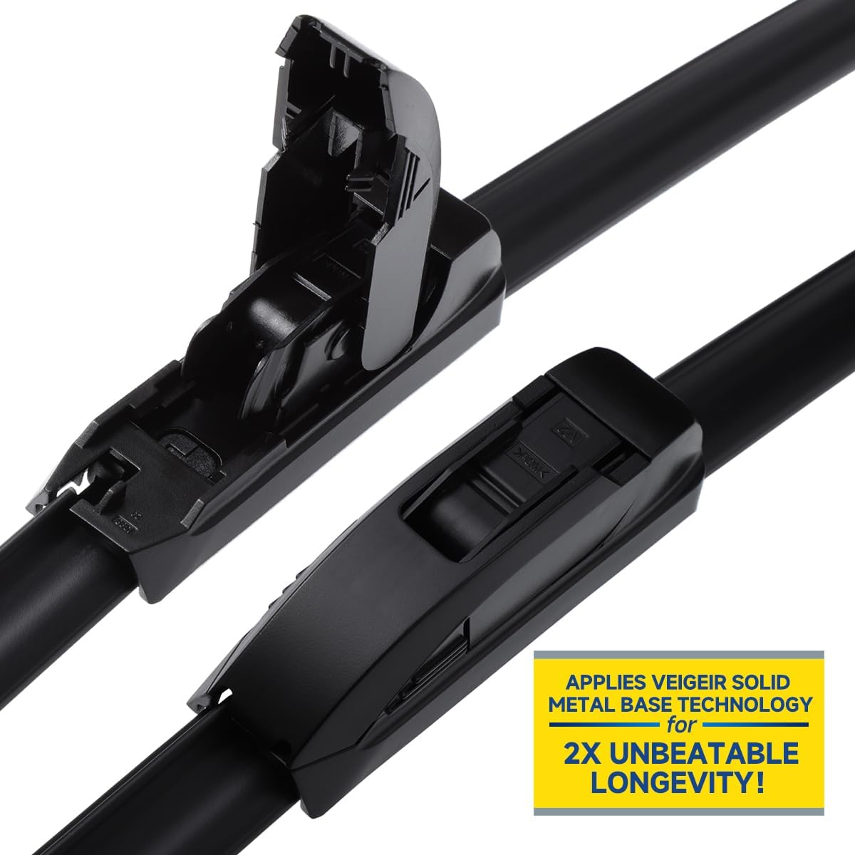 3 Pack Windshield Wiper Blades Compatible with Mazda CX-5 2017-2025 and CX-9 2016-2023, Front and Rear, 24" 18" 14" - Colors A