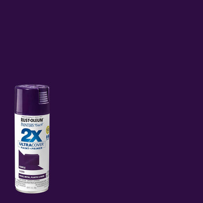 Rust-Oleum 334029 Painter's Touch 2X Ultra Cover Spray Paint, 12 oz, Gloss Clear - Colors E
