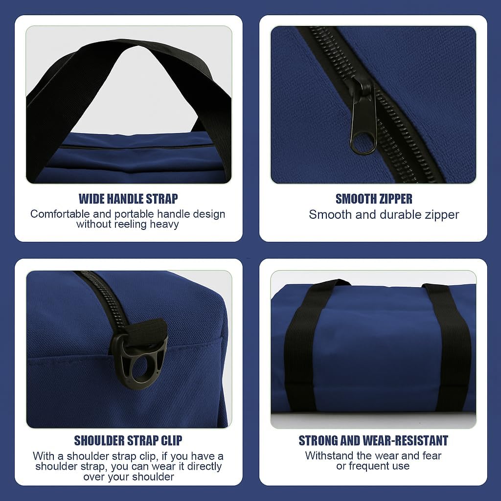 Small Tool Bag,Close Top Wide Mouth Tool Organizer Bag,Large Capacity Tool Bags for Men,Canvas Tool Storage Bag for Storage Handbag for Screwdrivers,Wrench,Pliers Hand Tools (black, 12 Inch)