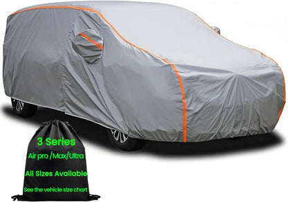 Waterproof Sport Car Cover, Super Lightweight Small Outdoor Car Cover Rain Car Covers for Automobiles All Weather Waterproof Fit Coupe 163" to 178"