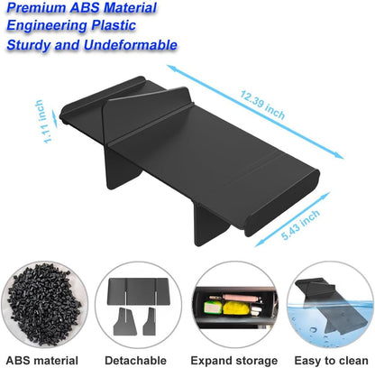 Car Storage Organizer for Ford Maverick 2026 2025 2024 2023 2022 Glove Box Organizers Insert Compartment Tray ABS Black Dividers for Ford Maverick Accessories