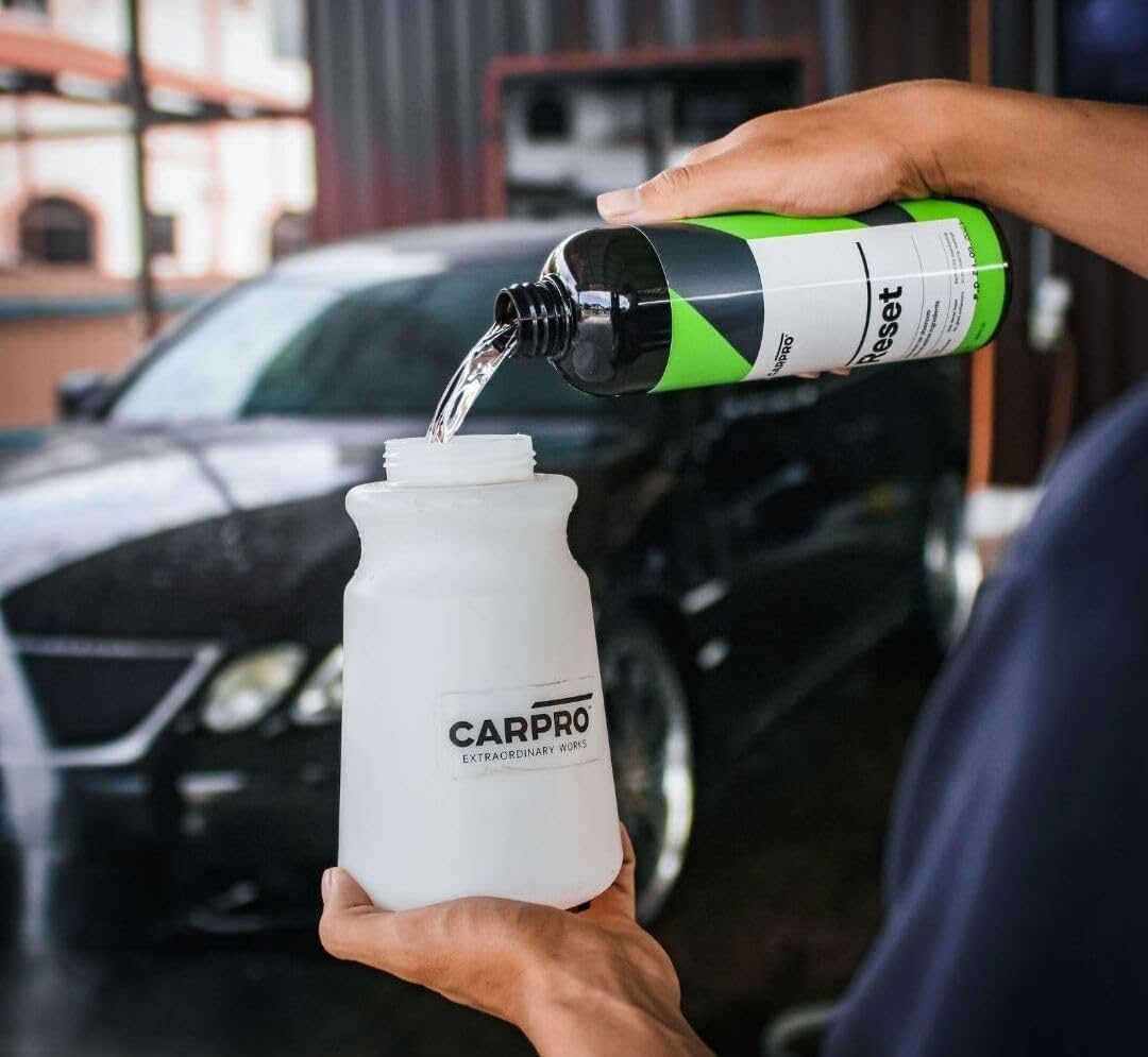 CARPRO Reset - Intensive Car Wash Shampoo Perfect for Ceramic Coating & Nanotechnology Based Sealants and Coatings, pH-Neutral - Liter (34oz)