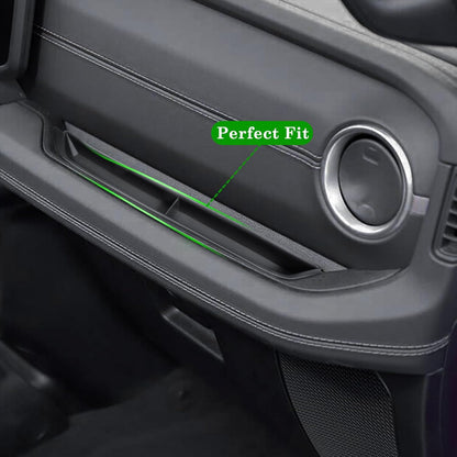 Eamplest 4PCS Center Console Organizer for 2018-2022 2023 Jeep Wrangler JL JLU and Gladiator JT Accessories Gear Shift Side Tray Organizer,Hanging Armrest Storage Box (Not for JK/JKU)