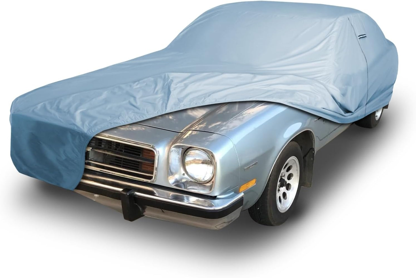 iCarCover Premium Car Cover for 1970-1972 Chevy Monte Carlo Heavy Duty Waterproof All-Weather Automobiles Custom Fit Indoor Outdoor UV Snow Protection Covers with Straps and Bag - Colors A