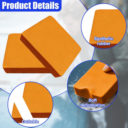 4PCS 400g Car Mud Bar, No Scratch Universal Magic Mud Bar Kit with Adsorption Capacity, Automotive Glass Detailing Clean Accessories for Car, SUV, RV, Truck Washing