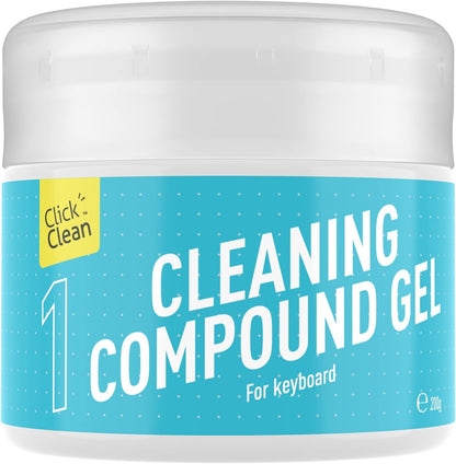 CLICK CLEAN Cleaning Gel for Car, 7oz Car Detailing Tools, Cleaning Putty Gel, Car Interior Cleaner Universal Dust Cleaner for Keyboard, Laptop, Air Vents